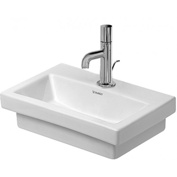 Duravit 07904000001 Handrinse basin 40 cm 2nd floor white wo of with tp 1 tap hole WGL