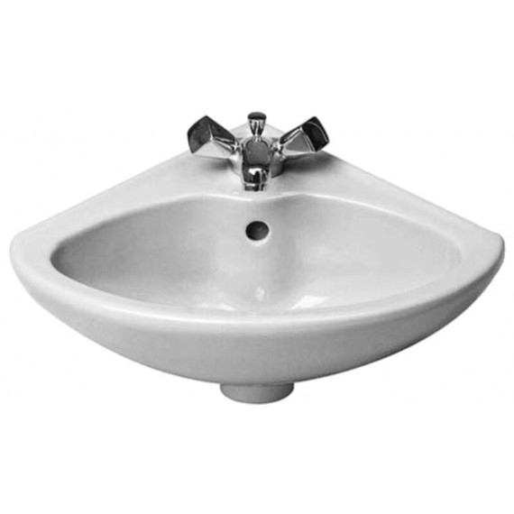 Duravit 07944400111 Handrinse basin 44 cm Triberg white corner model of 1 th punched WGL