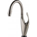 Brizo 64055LF Single Handle Waterfall Kitchen Faucet with SmartTouchR Technology