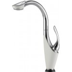 Brizo 64255LF Single Handle Hi-Arch Pull-Out Kitchen Faucet with SmartTouchR Technology