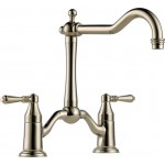 Brizo 62436LF Two Handle Bridge Kitchen Faucet