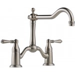 Brizo 62436LF Two Handle Bridge Kitchen Faucet