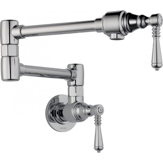 BRIZO TRADITIONAL 62810LF WALL MOUNT POT FILLER 