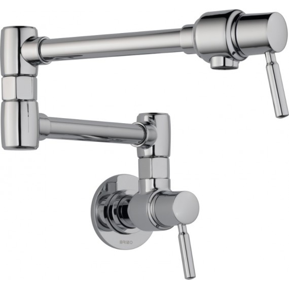 Brizo CONTEMPORARY 62820LF Euro Pot Filler - Wall Mount