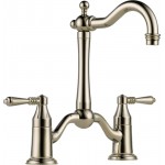 Brizo 62636LF Two Handle Bridge BarPrep Faucet