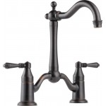 Brizo 62636LF Two Handle Bridge BarPrep Faucet