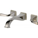 Brizo VIRAGE 65830LF Two Handle Wall-Mount Lavatory Faucet