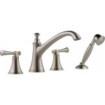 BRIZO BALIZA T67405 ROMAN TUB FAUCET W/HANDSHOWER 