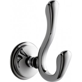 BRIZO CHARLOTTE 693585 DOUBLE ROBE HOOK 