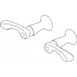 BRIZO CHARLOTTE HL5385 HANDLE KIT (PAIR) - LAV 