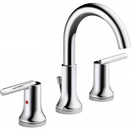 DELTA TRINSIC 3559-MPU-DST WIDESPREAD LAVATORY FAUCET W/ METAL POP-UP 