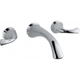 Delta 3592LF-WL Two Handle Wall-Mount Lavatory Faucet