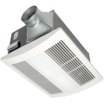 Panasonic FV-11VHL2 110 CFM: 30.6 Watt Fan 1400 Watt Heater 2 18-Watt CFL 1 4-Watt Nightlight 3.6 CFMWatt: 0.7 sone