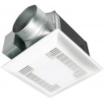 Panasonic FV-15VQL6 150 CFM: 2 13-Watt GU24 Spiral CFLs 1 4-Watt Nightlight - 31.8 Watts 4.8 CFMWatt: 0.9 sone