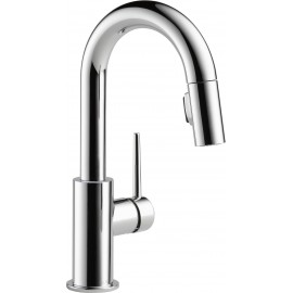 DELTA TRINSIC 9959-DST Pull-Down Bar/Prep Faucet 