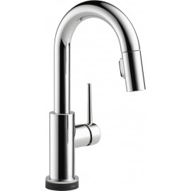 DELTA TRINSIC 9959T-DST Pull-Down Bar/Prep Faucet w/T2O 