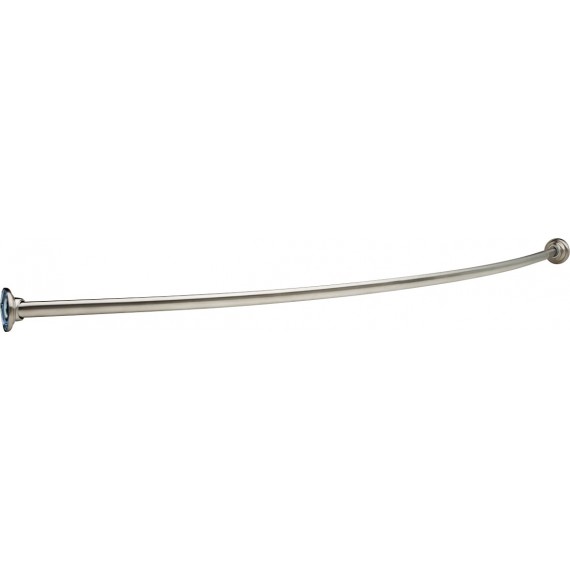 DELTA 42205-SS 5' CURVED SHOWER ROD WITH 6" BOW 
