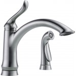 DELTA LINDEN 4453-DST SINGLE HANDLE KITCHEN FAUCET W 