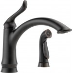 DELTA LINDEN 4453-DST SINGLE HANDLE KITCHEN FAUCET W 