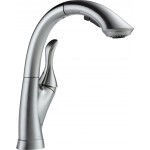 DELTA LINDEN 4153-DST SINGLE HANDLE KITCHEN FAUCET W 