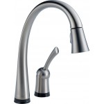 Delta 980T-DST Single Handle Pull-Down Kitchen Faucet with Touch2OR Technology