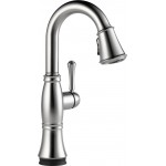 Delta 9997T-DST Single Handle Pull-Down BarPrep Faucet with Touch2OR Technology