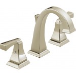 DELTA DRYDEN 3551LF Two Handle Widespread Lavatory Faucet 