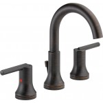 Delta 3559-MPU-DST Widespread Bath Faucet w metal pop-up