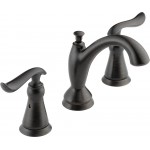 DELTA LINDEN 3594-MPU-DST TWO HANDLE WIDESPREAD LAVATORY FAUCET 