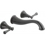 Delta 3597LF-WL Two Handle Wall Mount Lavatory Faucet