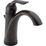 DELTA LAHARA 538T-DST SINGLE HANDLE LAVATORY FAUCET 