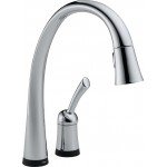 Delta 980T-DST Single Handle Pull-Down Kitchen Faucet with Touch2OR Technology