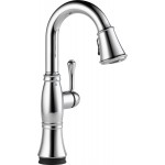 Delta 9997T-DST Single Handle Pull-Down BarPrep Faucet with Touch2OR Technology