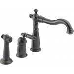 DELTA VICTORIAN 155-DST 1H KITCHEN FAUCET W/SPRAYER 