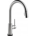 Delta 9159T-DST Single Handle Pull-Down Kitchen Faucet Featuring Touch2OR Technology