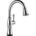 Delta 9197T-DST Single Handle Pull-Down Kitchen Faucet with Touch2OR Technology