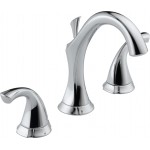 DELTA ADDISON 3592LF Two Handle Widespread Lavatory Faucet 