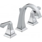 DELTA DRYDEN 3551LF Two Handle Widespread Lavatory Faucet 