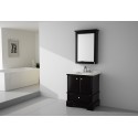 Virta 30 Inch CHARM Solid Wood Floor Mount Vanity at Kolani