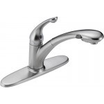 DELTA SIGNATURE 470-DST KITCHEN PULL-DOWN/OUT FAUCET 