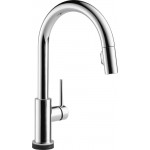 Delta 9159T-DST Single Handle Pull-Down Kitchen Faucet Featuring Touch2OR Technology