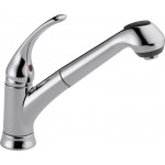 Delta B4310LF Single Handle Pull-Out Kitchen Faucet