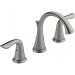 DELTA LAHARA 3538-MPU-DST TWO HANDLE WIDESPREAD LAVATORY FAUCET 