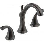 DELTA ADDISON 3592LF Two Handle Widespread Lavatory Faucet 