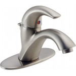 DELTA C SPOUT 583LF-WF 1H LAVATORY FAUCET 