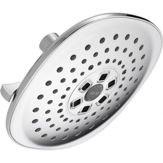 DELTA 52686 3 SETTING H2OKINETICS CONTEMPORARY RAINCAN SHOWERHEAD