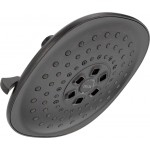 DELTA 52686 3 SETTING H2OKINETICS CONTEMPORARY RAINCAN SHOWERHEAD