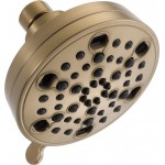 DELTA 52638-20-PK 5 FUNCTION CONTEMPORARY H2OKINETICS SHOWERHEAD 