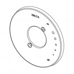 DELTA RP73374 TRINSIC: ESCUTCHEON/SEAL - 17 SERIES SHOWER 