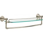 DELTA CASSIDY 79711 24" GLASS SHELF WITH BAR 